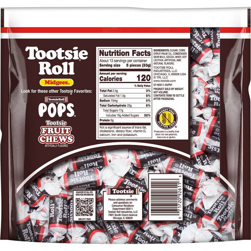 Tootsie Roll Midgees Sub - 15oz
