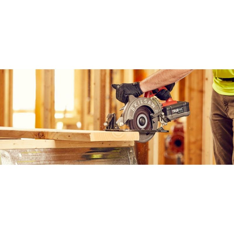 SKILSAW SPTH77M-01 TRUEHVL Lithium-Ion 7-1/4 in. Cordless Worm Drive Saw (Tool Only)