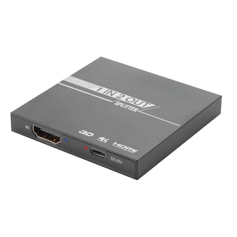 Philips 3 Port HDMI Switch - Black