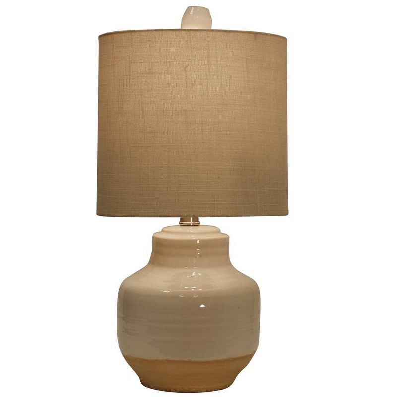 Prova Ceramic Table Lamp Cream - StyleCraft
