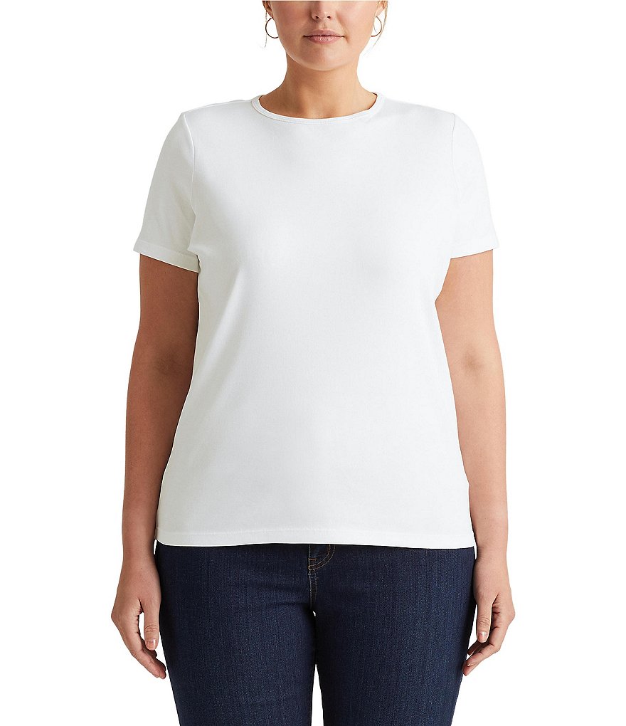 Bryn Walker Plus Size Pira Ponti Sleeveless Jewel Neck Oversized Tank