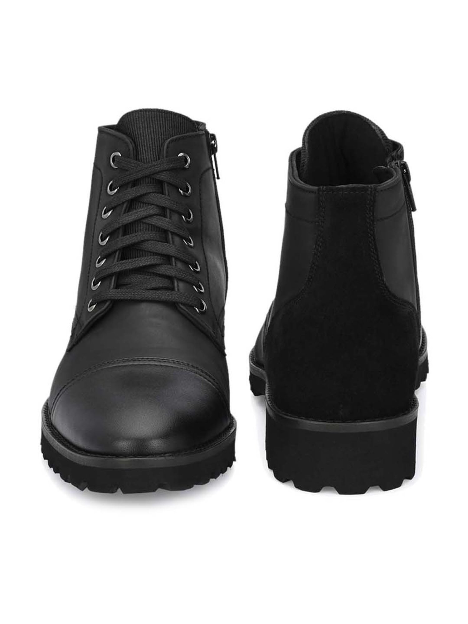 Delize Men's Black Casual Boots