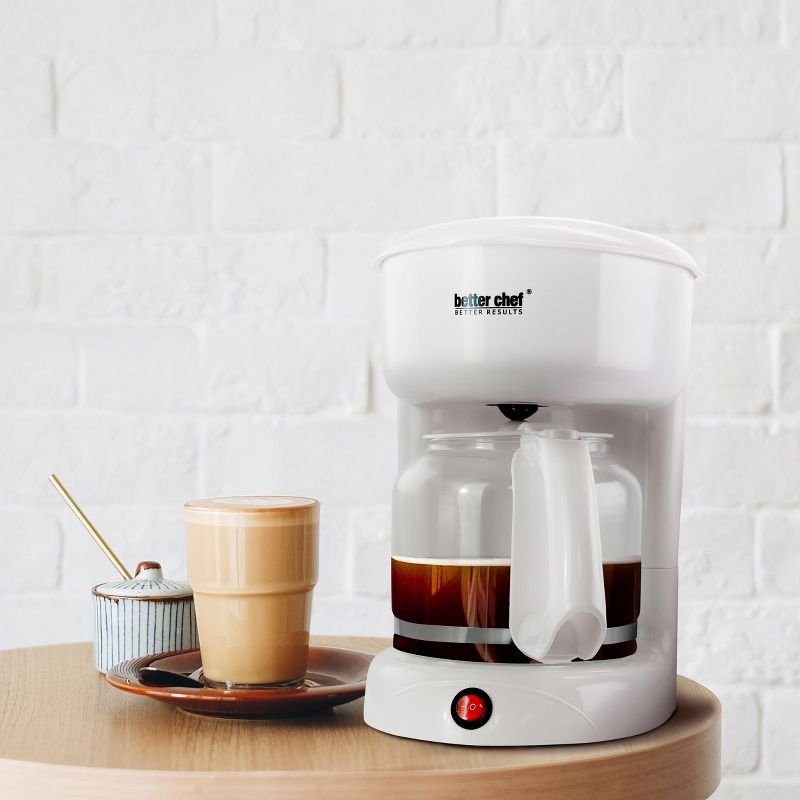 Better Chef 12 Cup White Coffeemaker IM-111W