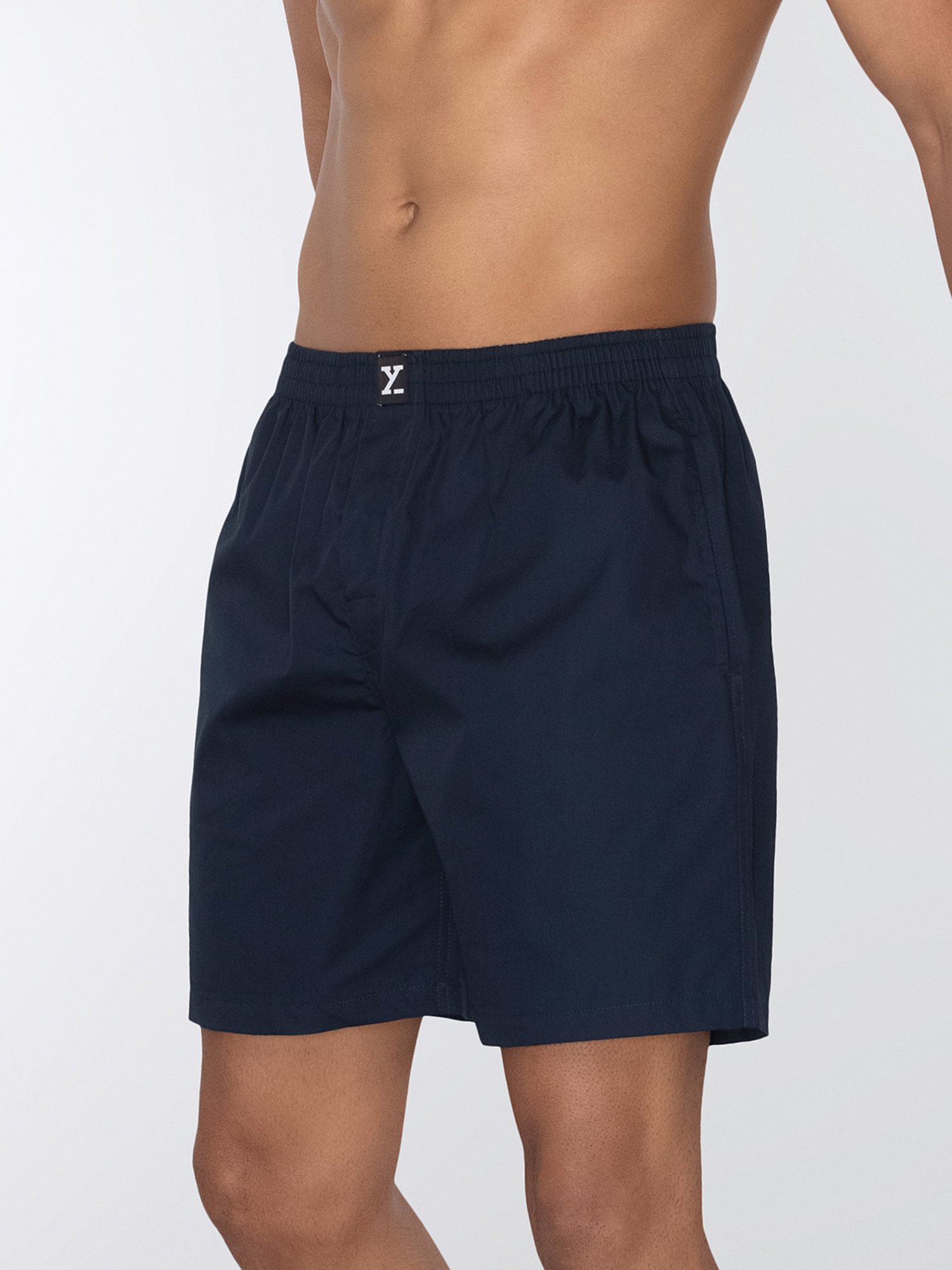 XYXX Olive & Blue Relaxed Fit Boxers - Pack of 2