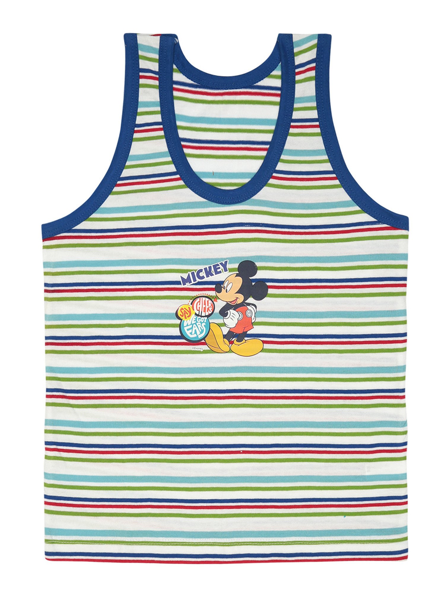 Bodycare Kids Assorted Printed Vest (Pack Of 3)