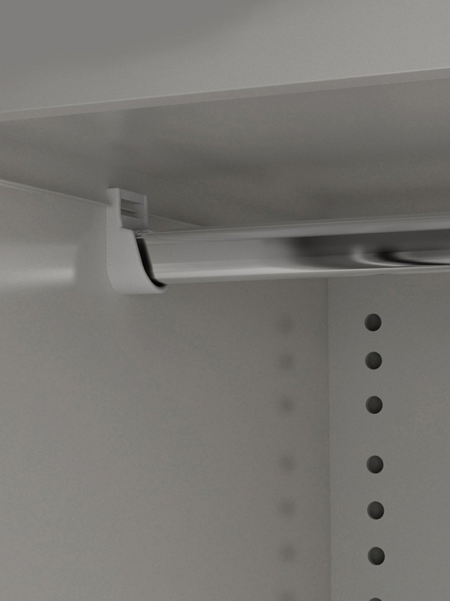 Godrej Interio Slimline 3-Door Steel Almirah, Tex Sea Pine (1-Year Warranty, 1 Locker)