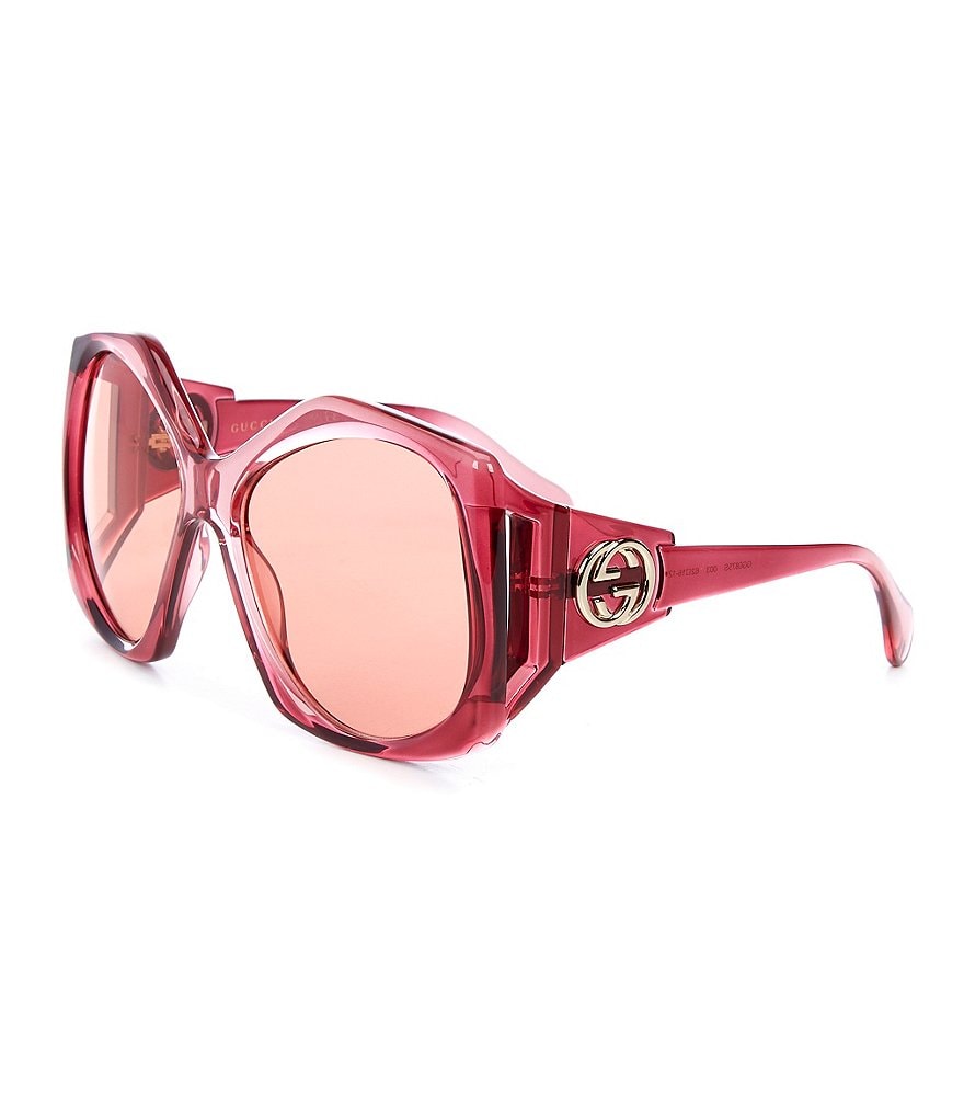 Gucci Women's Gg0875s Round 62mm Sunglasses