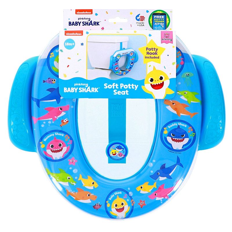 Nickelodeon PAW Patrol "Skye & Everest" Soft Potty Seat with Potty Hook