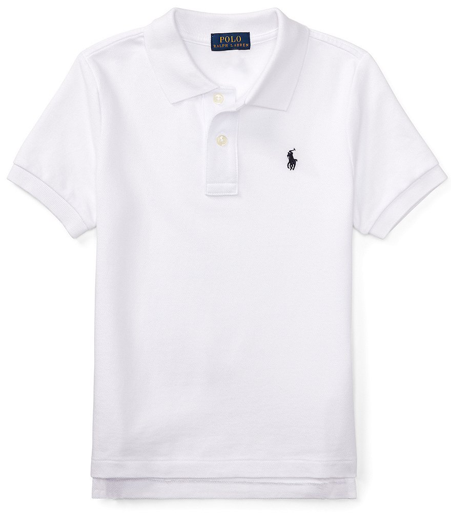 Nautica Big Boys 8-20 Short-Sleeve Vertical Logo Polo