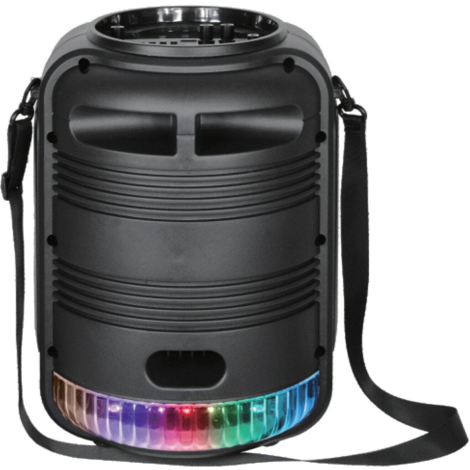 QFX PBX-58 8" Rechargeable PA Speaker +TWS-BT +USB/SD/FM/AUX/LED +RECORDING