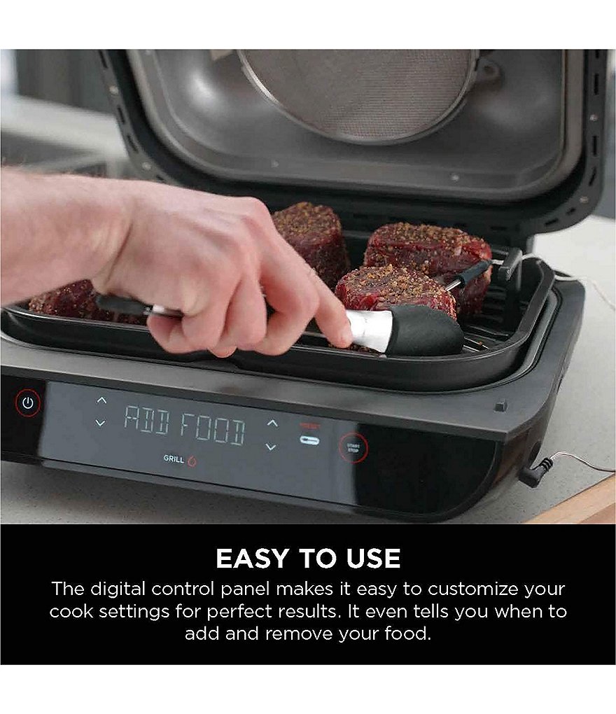 Ninja Foodi&trade; Smart XL 6-in-1 Indoor Grill with 4-Quart Air Fryer