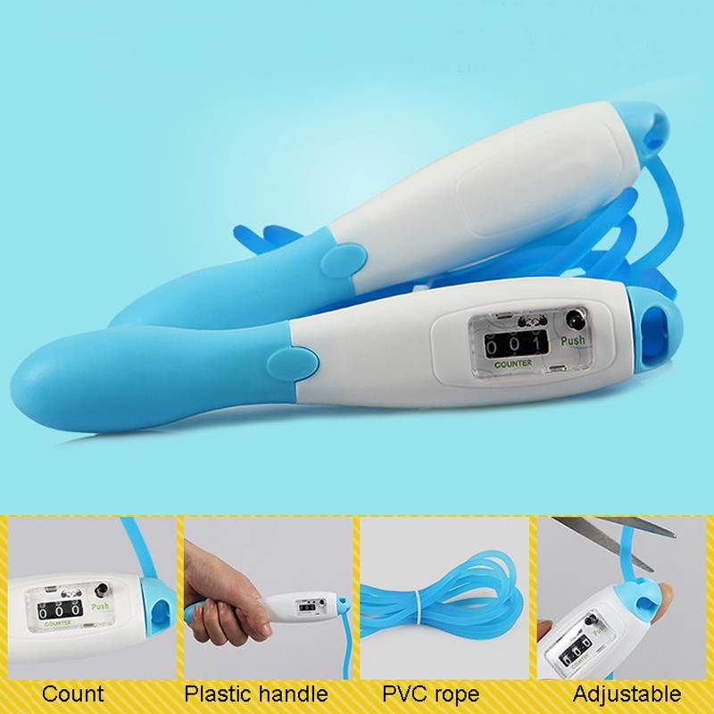 Jump Rope With Counter Skipping Rope Adjustable Fitness Equipment Speed Rope equipments