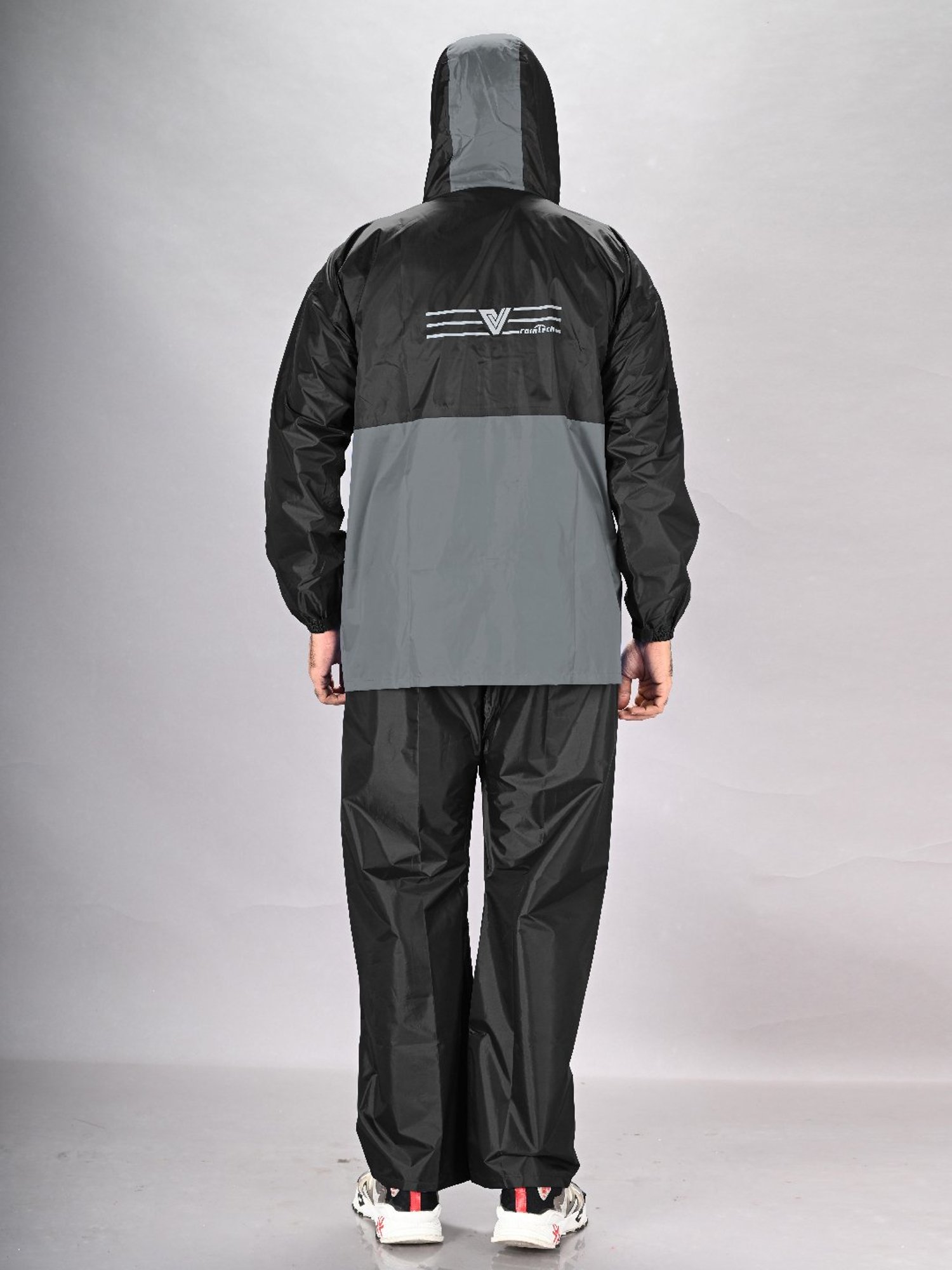 Lux Venus Black Raincoat Set