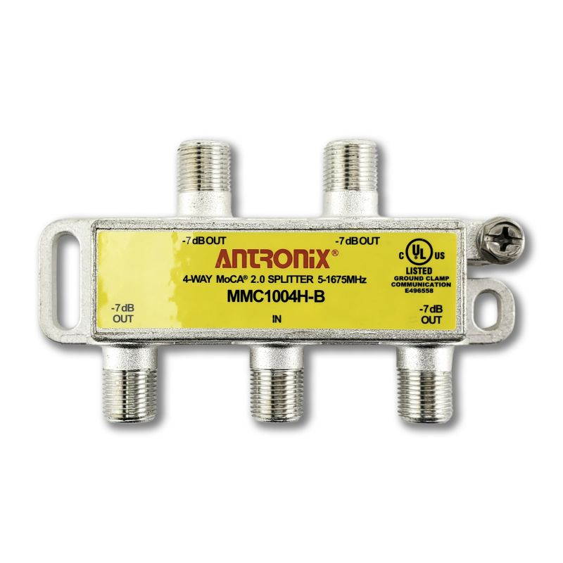 3 way antronix mmc1003hb 51675 mhz moca 2.0 splitter for frontier formerly verizon fios