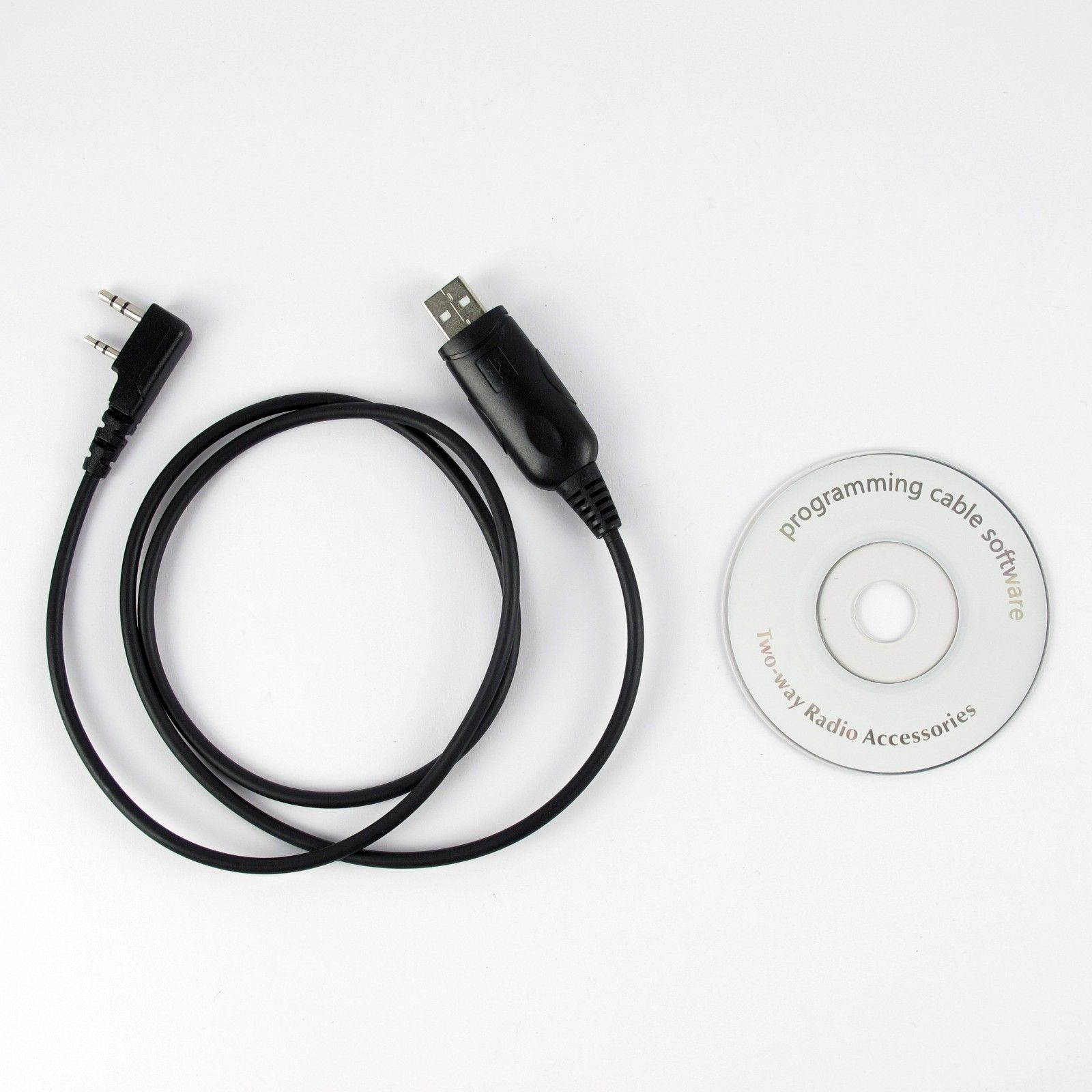 2 Pin USB Programming Cable for Baofeng Radio UV-5R 888S 777s UV-82