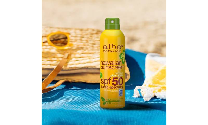 Alba Botanica Hawaiian Coconut Sunscreen Spray - SPF 50 - 6 fl oz