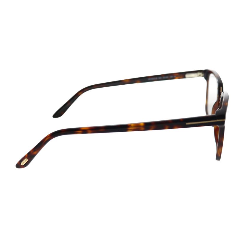 Tom Ford FT 5523-B 054 Womens Square Eyeglasses Red Havana 50mm