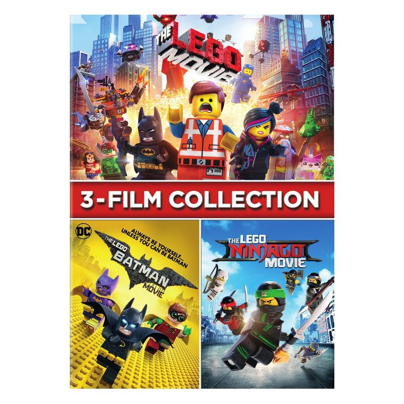 Lego 3 Film Collection (Ninjago/Batman/Lego) (DVD)