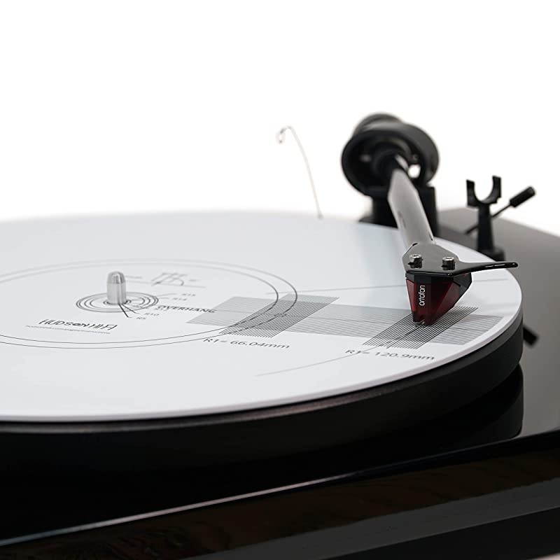 Turntable Cartridge Alignment Protractor Mat (Single-Sided Print, no Strobe Included)