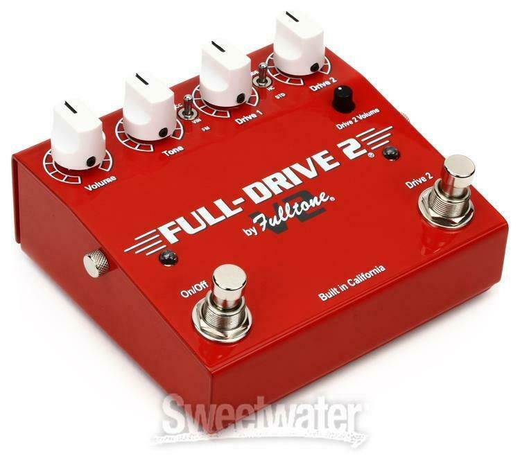 Fulltone Full-Drive 2 V2 Overdrive Pedal with Boost