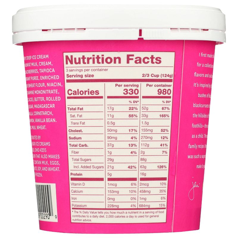 Jeni's Brambleberry Crisp Ice Cream - 16oz