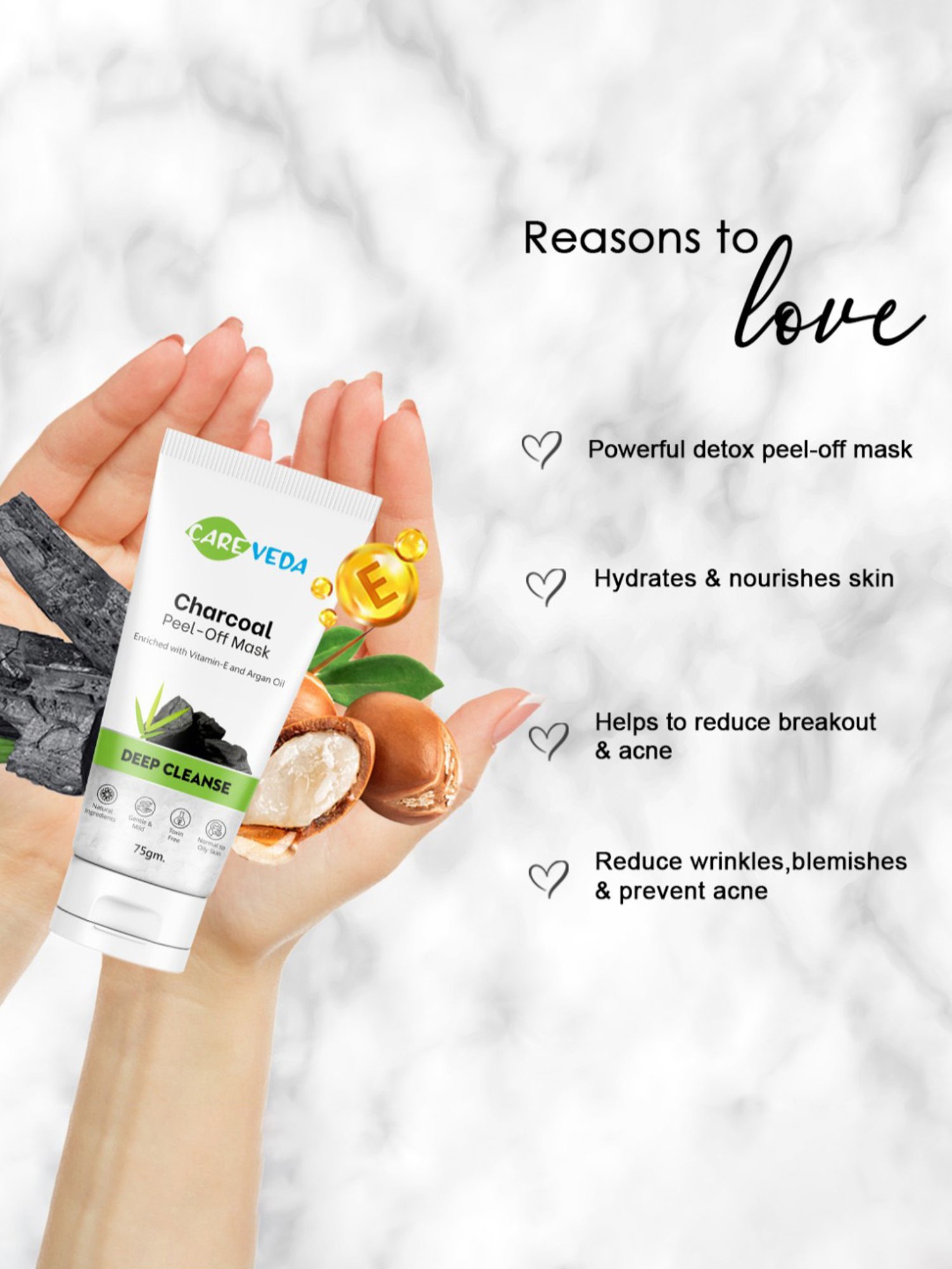 Jaquline USA Coffee peel off mask - 100 ml