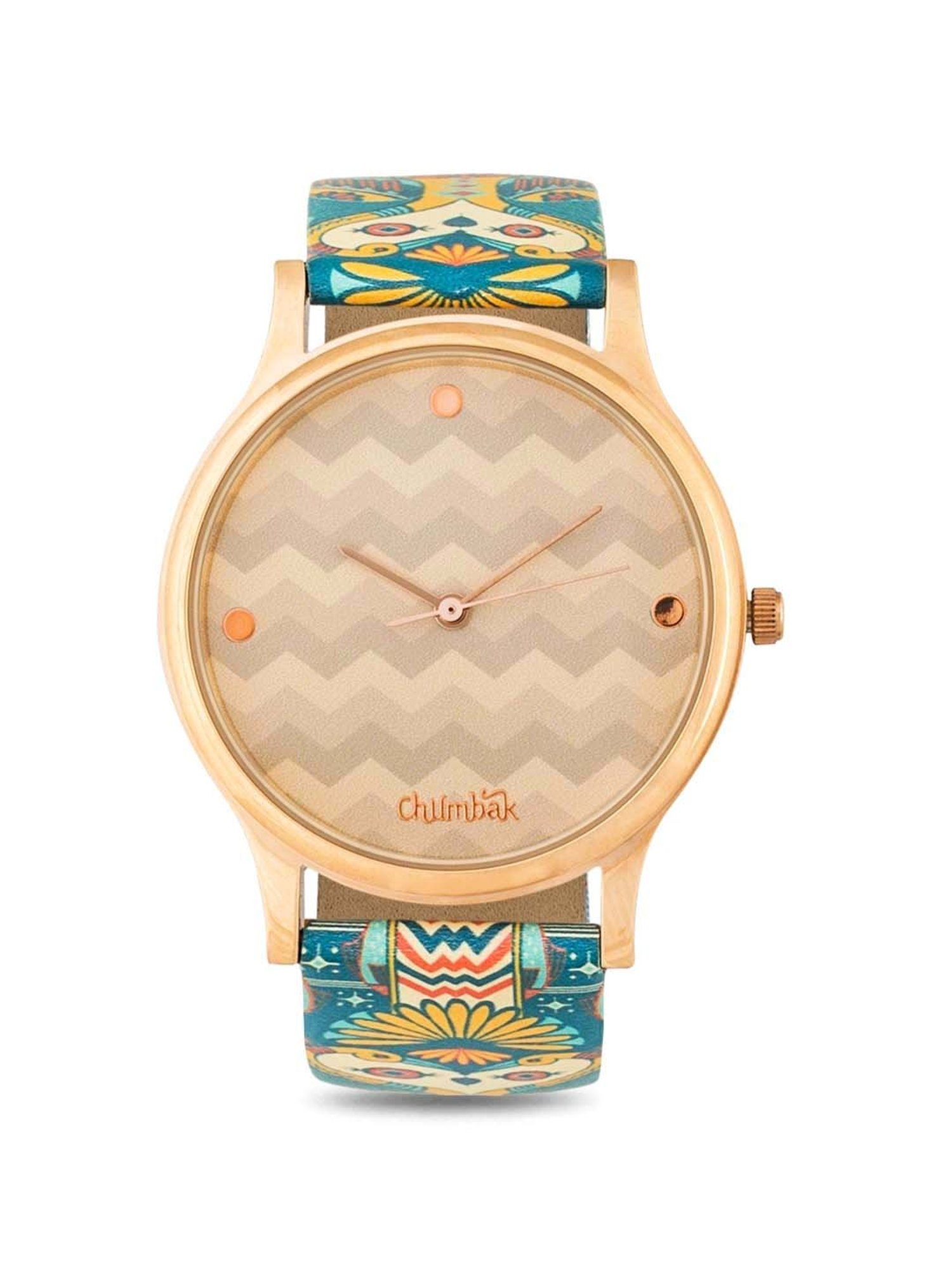 Chumbak KK6 Ornate Illusion Analog Watch for Women