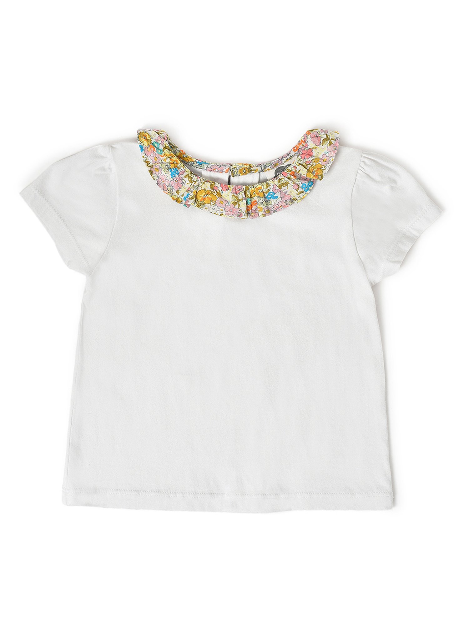 MiArcus Kids Multicolor Floral Print Top with Skirt