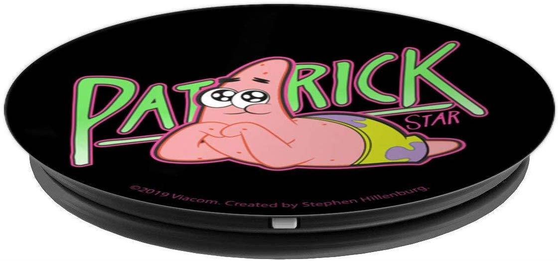 Spongebob Squarepants Patrick Star Cute Portrait PopSockets Grip and Stand for Phones and Tablets