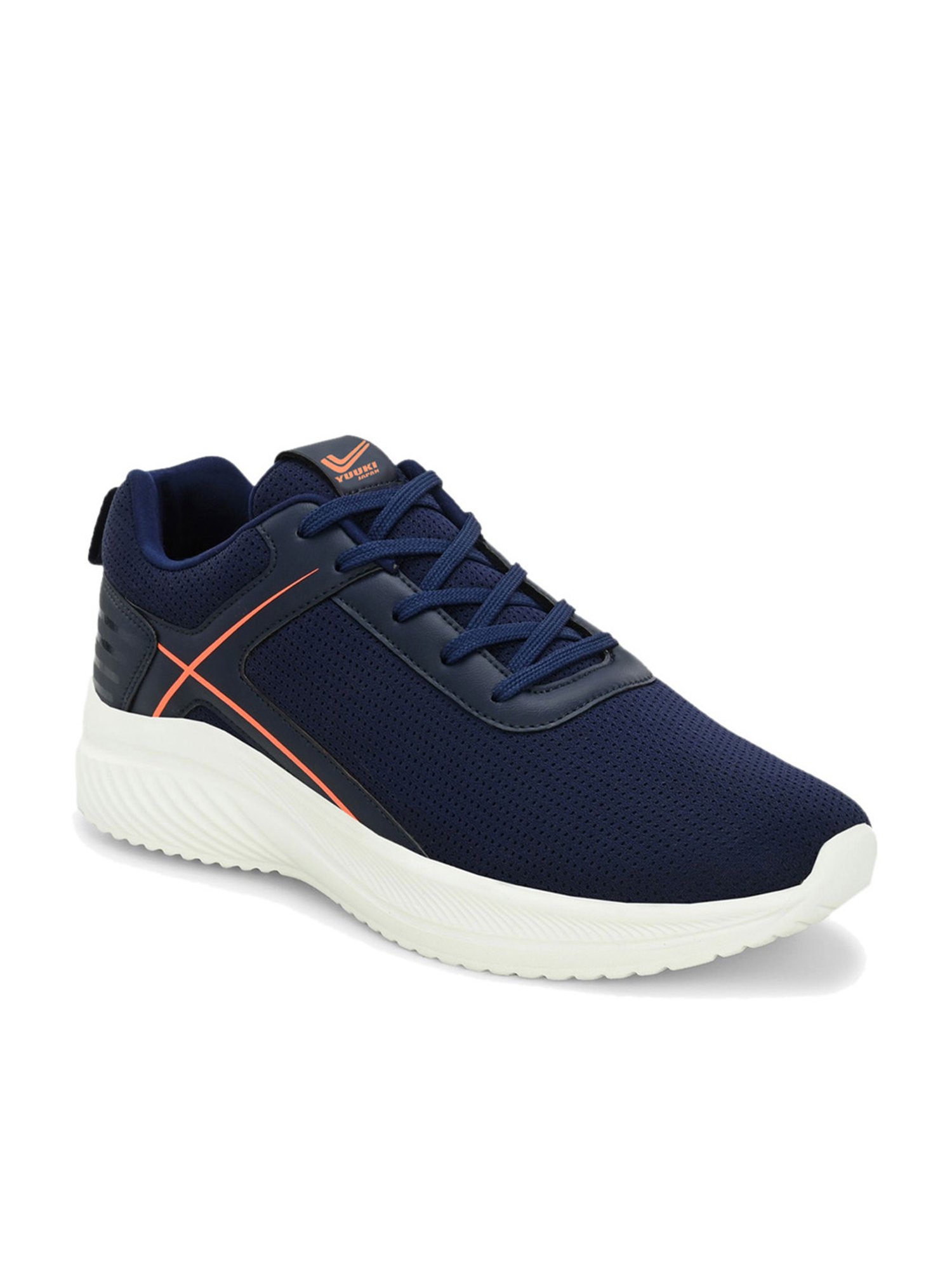 Yuuki Men's MATCH PLUS Navy Running Shoes