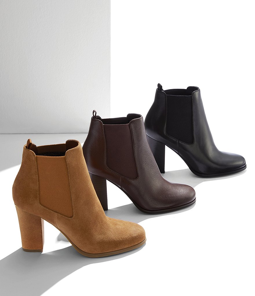 bionica Denali 2 Collection Derinda Waterproof Leather Block Heel Lug Sole Combat Booties