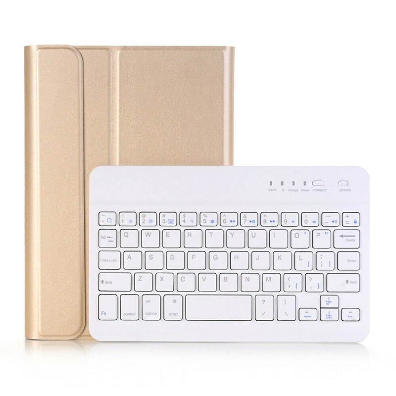 Keyboard Case for Samsung Galaxy Tab S6 Lite 10.4 inch 2020 Model SM-P610 (Wi-Fi) SM-P615 (LTE), Soft TPU Back Cover with Pencil Holder Detachable Wireless Bluetooth Keyboard