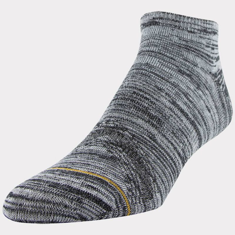 Signature Gold by GOLDTOE Men's 3pk Casual GT Free Feed No Show Socks - Gray 6-12.5