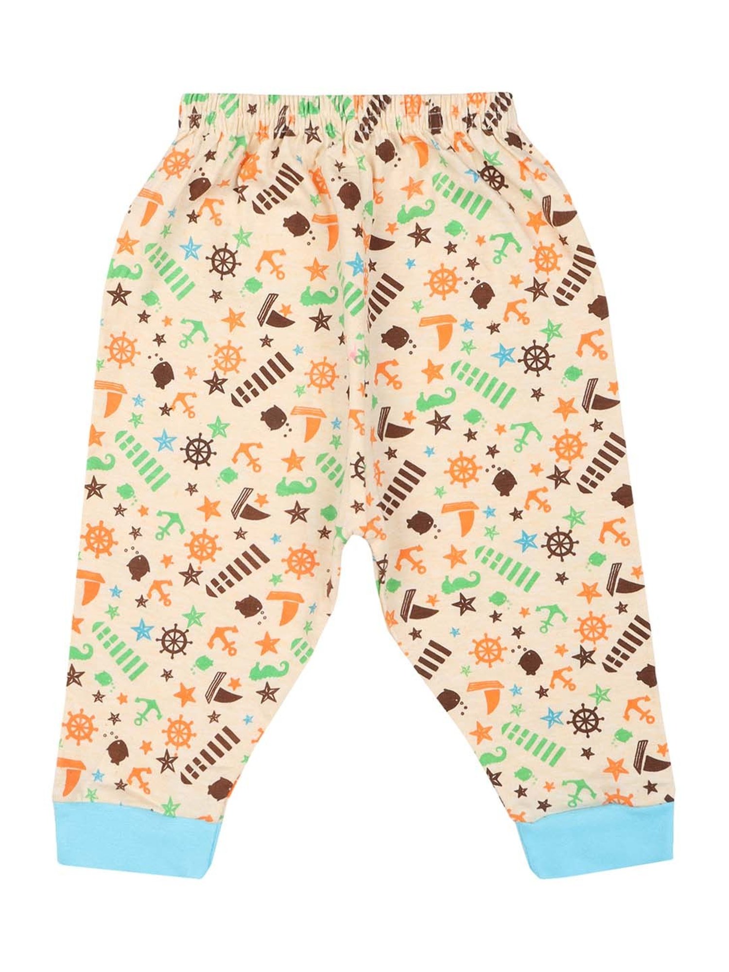 Bodycare Boys Multicolor Cotton Printed Pyjamas
