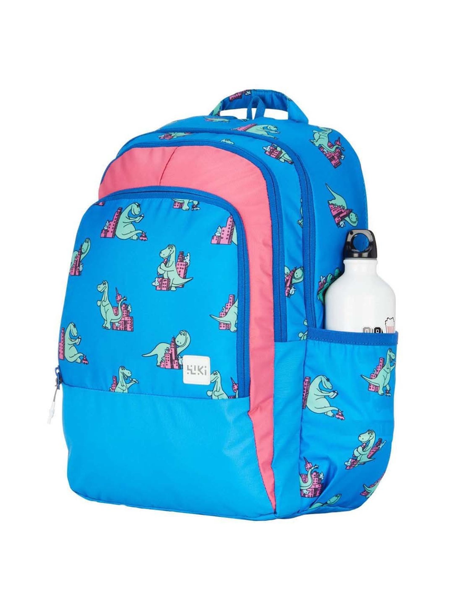 Wiki 24 Ltrs Blue Medium Backpack