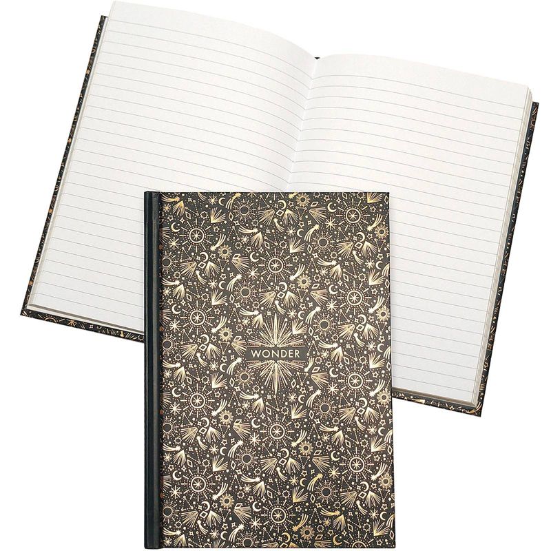 Green Inspired Wonder Hardcover Journal