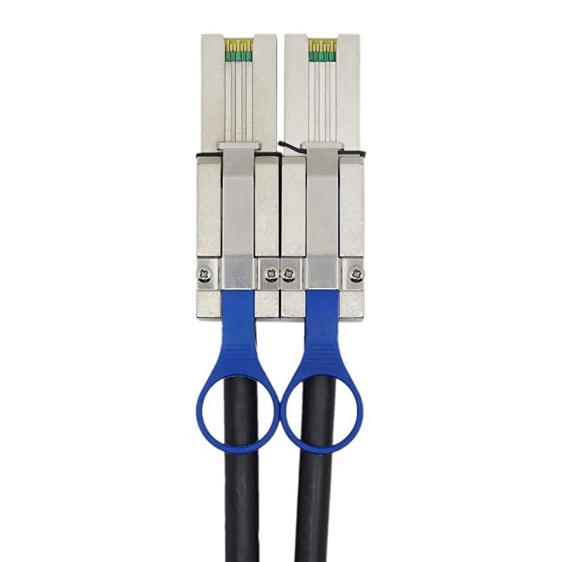 Mini SAS26P SFF8088 to SFF8088 1M External Cable Attached SCSI