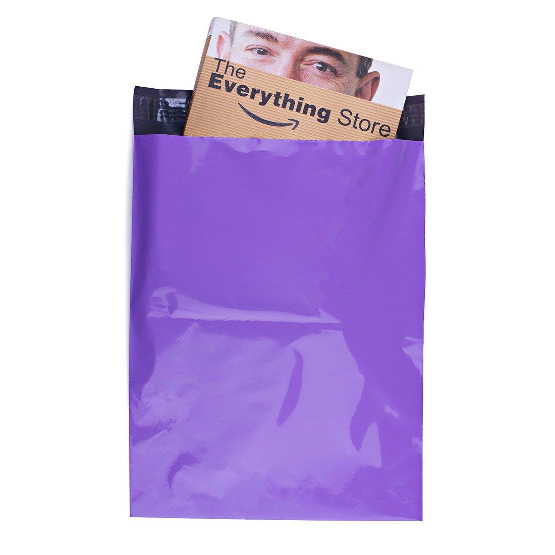 Metronic Poly Mailers 10x13 Inch Shipping Bags Light Purple Shipping Mailing Envelopes Bags 2 Mil Thick Pack of 100pcs