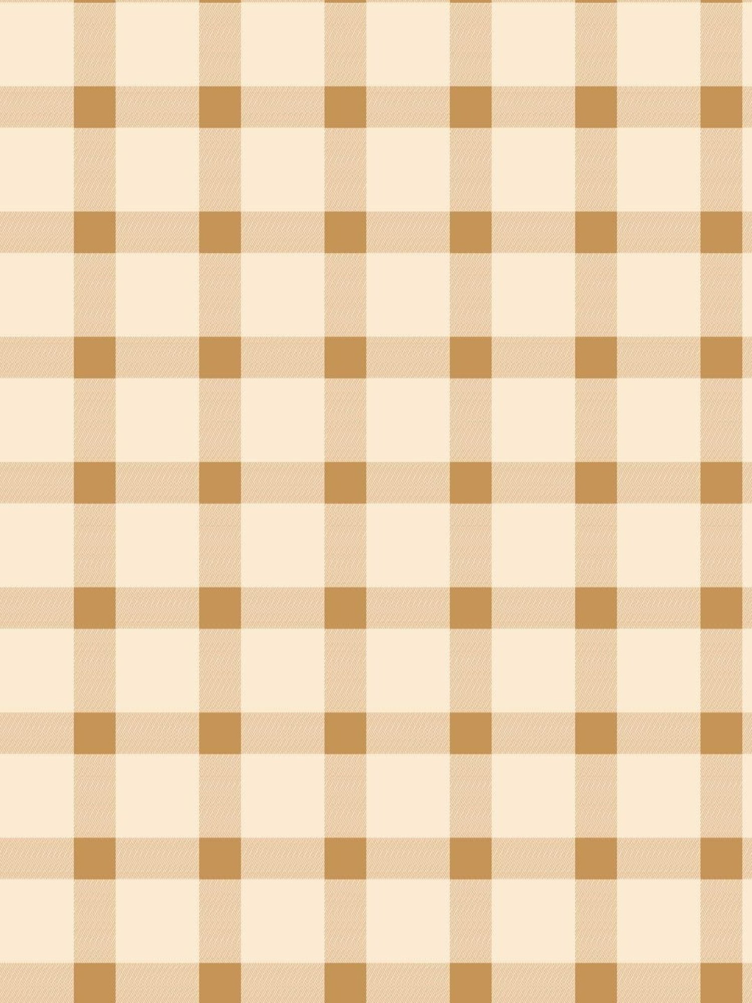 SPACES DRAPE STORY Boho Checks Beige Polyester 5 ft Window Curtains - Set of 2