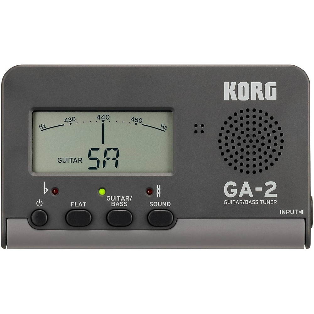 Korg GA-2 Handheld Guitar and Bass Tuner Black