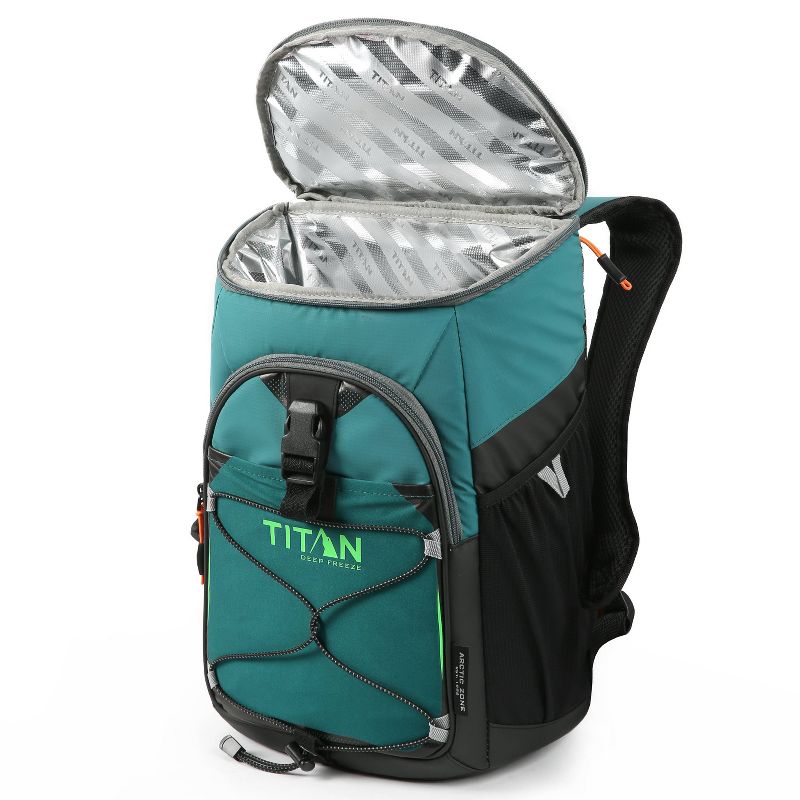 California Innovations Titan Deep Freeze 16qt Backpack Cooler - Green