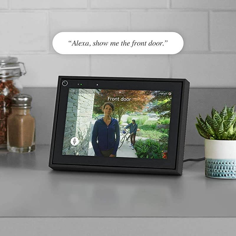 Portal Mini Smart Video Calling 8 Touch Screen Display with Alexa Black