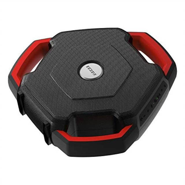 Ion Audio Wave Rider Waterproof Bluetooth Speaker - Red