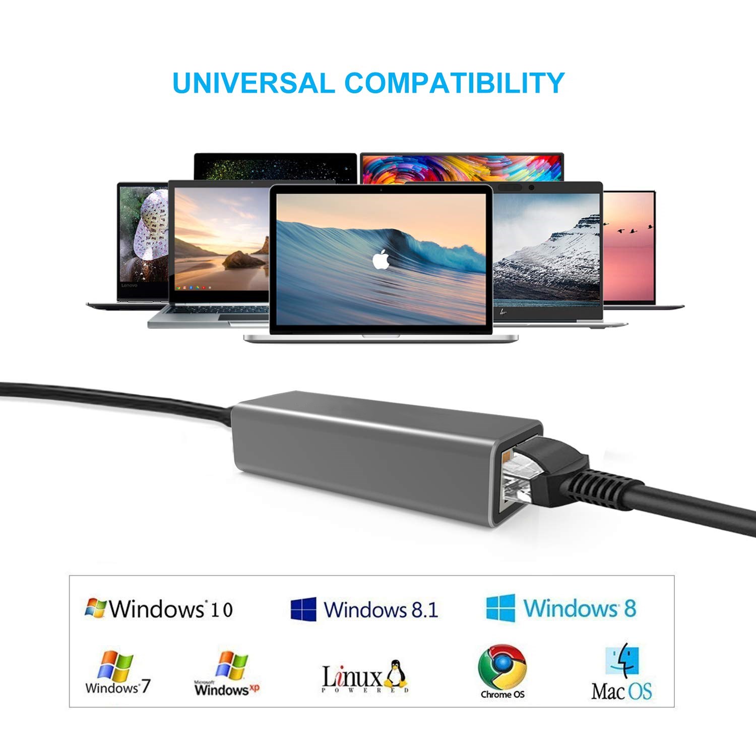 USB C Hub Triple Display 11 in 1 USB C Adapter Docking Station Dual 4K HDMI+VGA 4 USB Ports 100W Power Delivery Ethernet Port SD/TF Card Compatible for MacBook ChromeBook MateBook