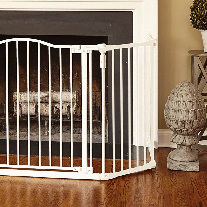 Toddleroo by North States 4958 Deluxe Decor Safety Gate 15 Inch 6 Bar Extension