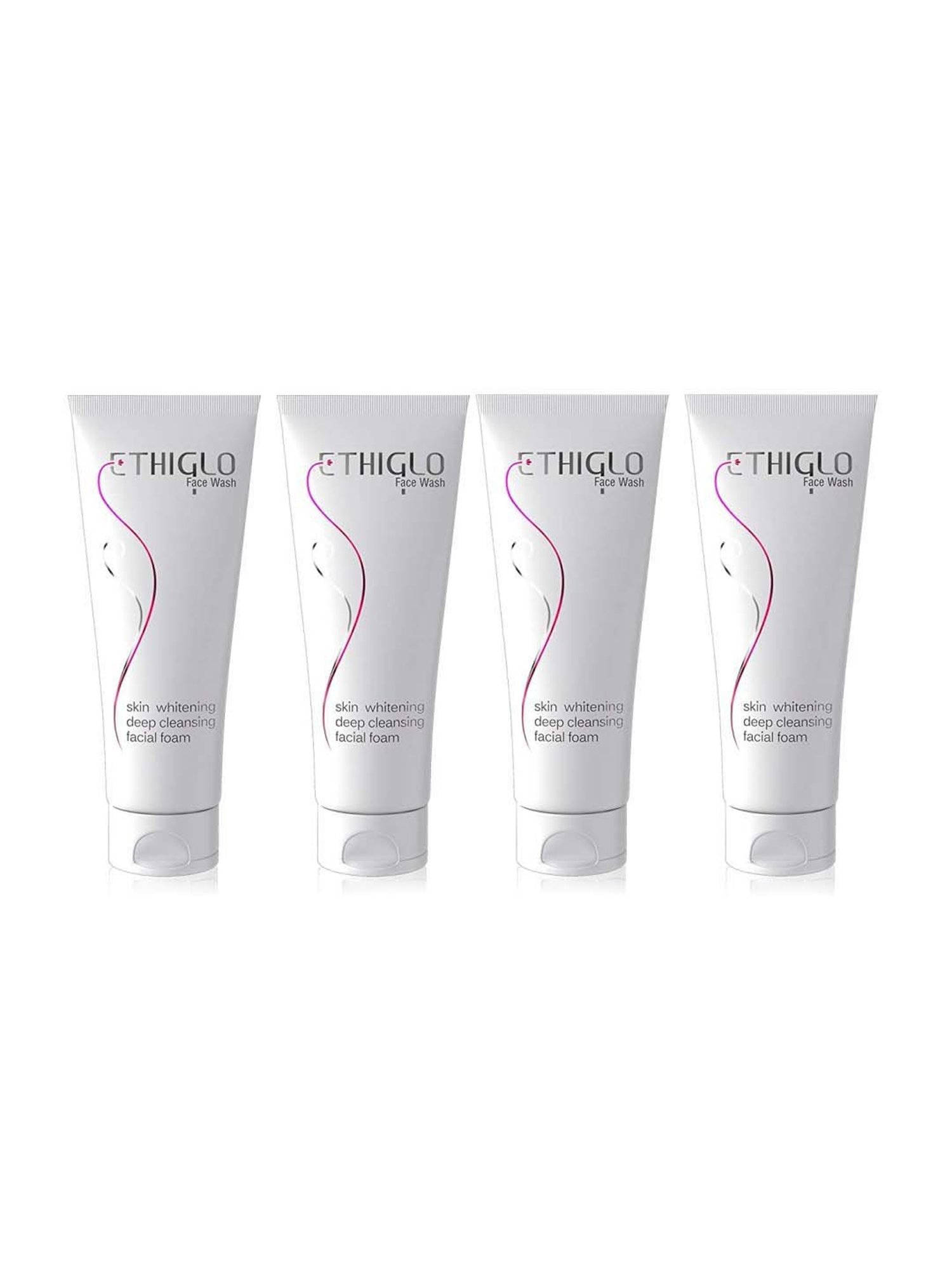 Ethiglo Skin Whitening Face Wash - Pack of 4 (200 ml)