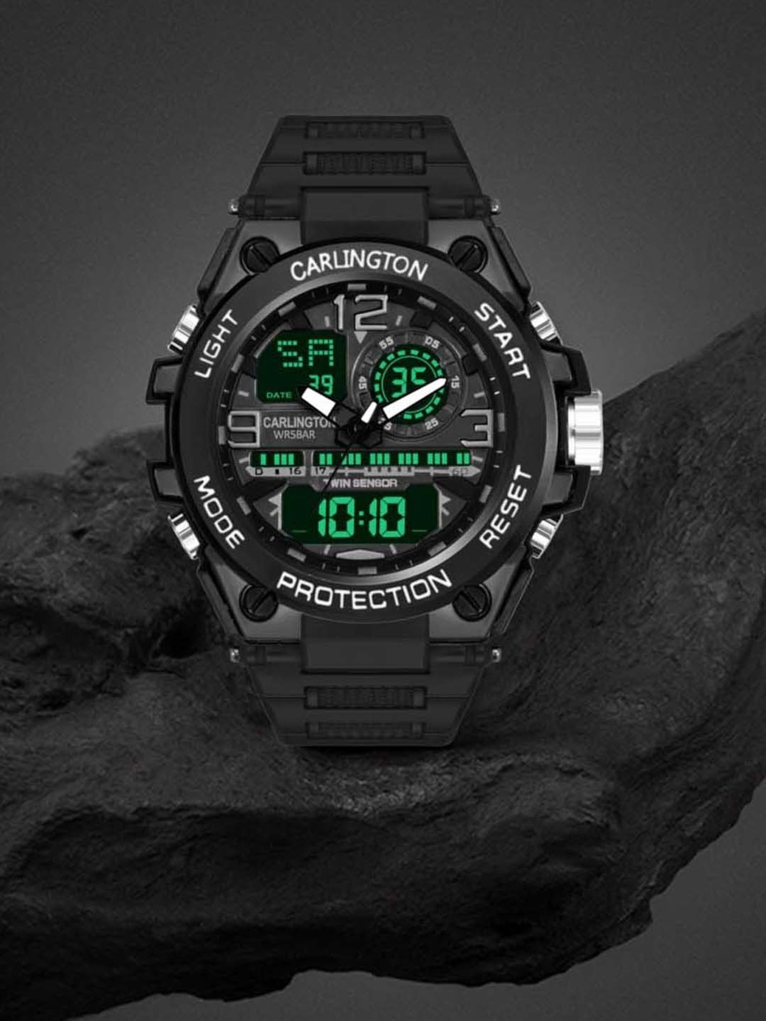 CARLINGTON Endurance 3377 Analog-Digital Watch for Men