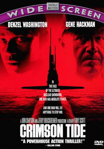 BUENA VISTA HOME VIDEO CRIMSON TIDE (DVD/1.33/D 2.0) D13679D