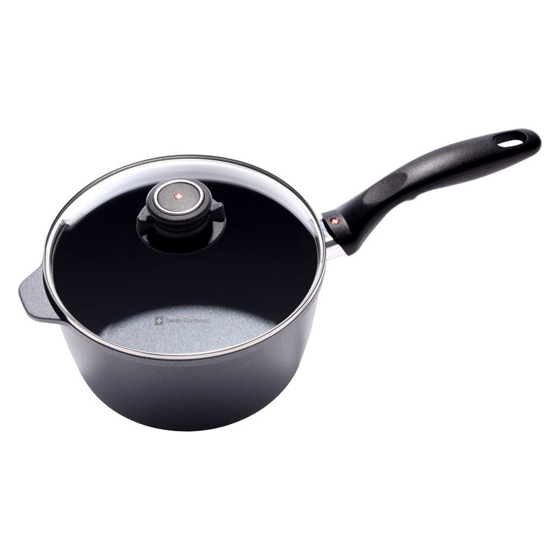 Swiss Diamond 8" Sauce Pan with Lid