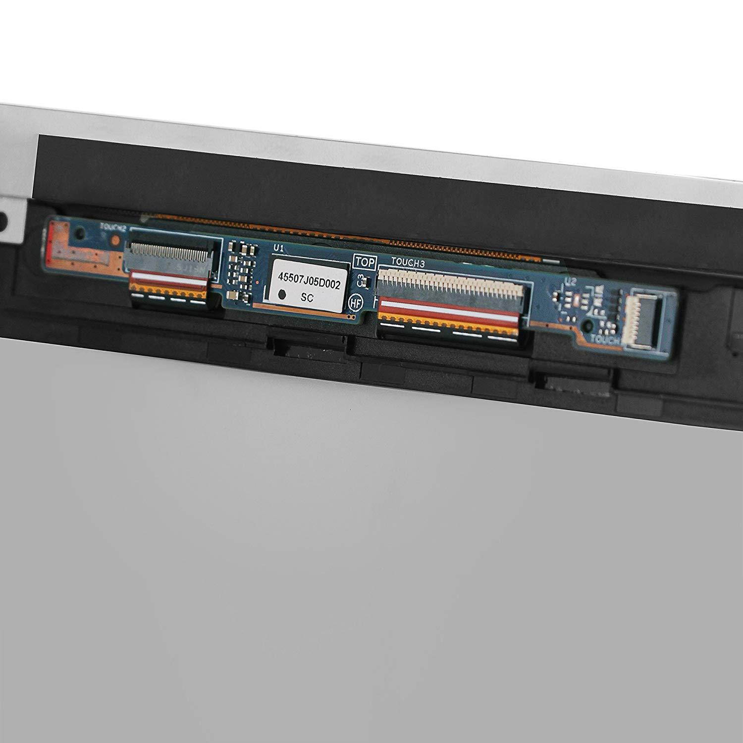 LCDOLED 11.6 inch HD IPS LED LCD Display Touch Screen Digitizer Assembly + Bezel For HP Pavilion X360 M1-U M1-U000 M1-U001DX With Touch Control Board (1D Webcam Holes)
